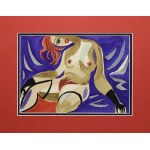 Jerzy FLISAK (1930-2008), Przy kominku, lata 60. XX w.