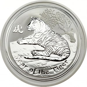 Australia 2 Dollars 2010 P Year of the Tiger