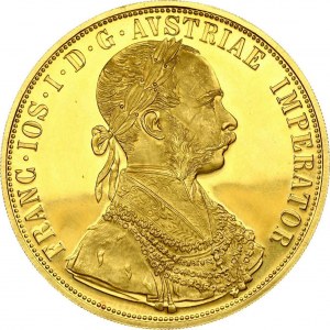 Austria 4 Ducat 1915 Restrike