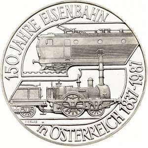 Austria 500 Schilling 1987 Austrian Railroad