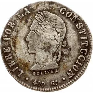 Bolivia 8 Soles 1861 PTS FJ