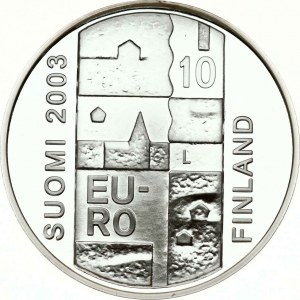 Finland 10 Euro 2003 Anders Chydenius