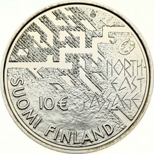 Finland 10 Euro 2007 175th Anniversary of A E Nordenskiold