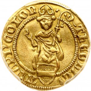 Koln Goldgulden Dietrich II von Moers PCGS AU Details