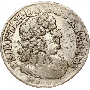 Germany Brandenburg-Prussia 6 Groscher 1683 HS
