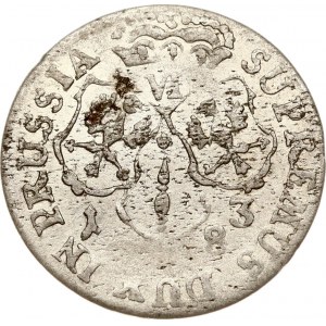 Germany Brandenburg-Prussia 6 Groscher 1683 HS