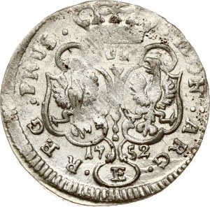 Germany Prussia 6 Groscher 1752 E S