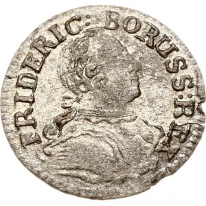 Germany Prussia 1 Kreuzer 1753 B