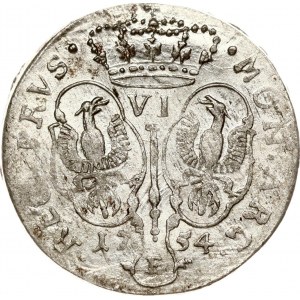 Germany Prussia 6 Groscher 1754 E