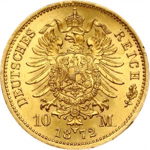 Germany Prussia 10 Mark 1872 A