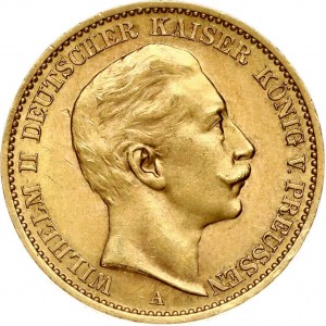 Germany Prussia 20 Mark 1909 A