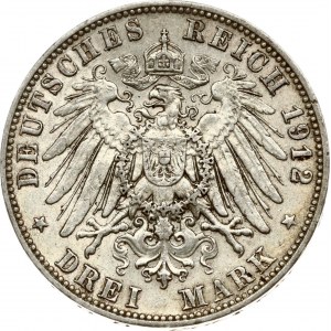 Saxe 3 Mark 1912 E