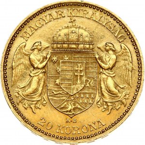 Hungary 20 Korona 1900 KB