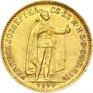 Ungheria 10 Korona 1910 KB