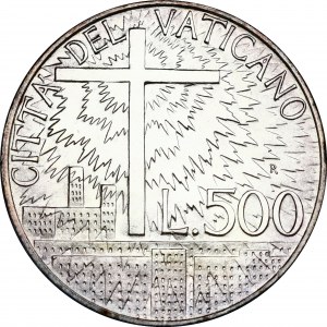 Italien Vatikanstadt 500 Lire 1991 R Sozialdoktrin