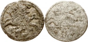 Lithuania Dwudenar 1620-1621 Vilnius Lot of 2 coins