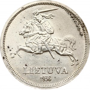 Litauen 5 Litai 1936 Jonas Basanavicius