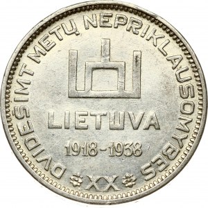 Lithuania 10 Litu 1938 Smetona