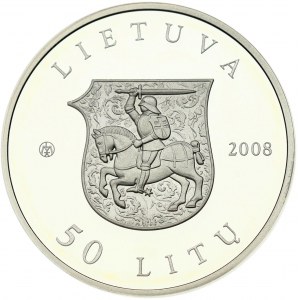 Lithuania 50 Litų 2008 550th Anniversary Birth of St Casimer PCGS PR 69 DCAM