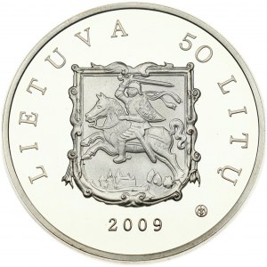 Lithuania 50 Litų 2009 Tytuvenai PCGS PR 70 DCAM MAX GRADE