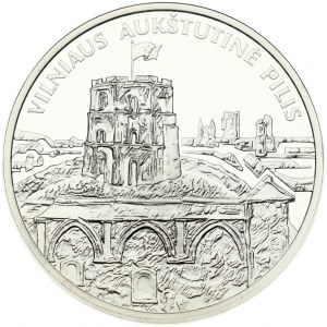 Lituania 50 Litų 2011 Vilnius Upper Castle PCGS PR 70 DCAM MAX GRADE