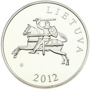 Lituania 50 Litų 2012 Tartaruga di stagno PCGS PR 70 DCAM MAX GRADE