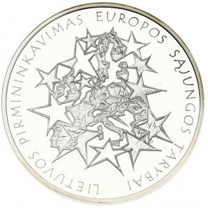 Lithuania 50 Litų 2013 Presidency of the European Union Council PCGS PR 69 DCAM MAX GRADE
