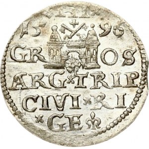 Poland Trojak 1596 Riga