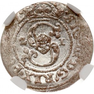 Poland Szelag 1621 Riga (R) NGC MS 63
