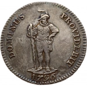 Švajčiarsko Bern 1/2 Taler 1796