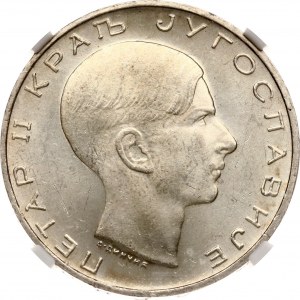 Jugoslawien 50 Dinara 1938 NGC MS 62