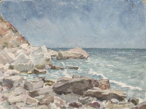 Henryk Franciszek Starzyński, „Skalisty brzeg”, 1971