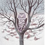 Katarzyna Bogdańska, „Sowa (Zima)”, 2016