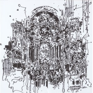 Beata Malinowska-Petelenz, „Wiedeń. Peterskirche, ołtarz, 2020