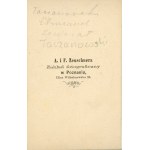 [Powstanie styczniowe] Taczanowski Edmund, ok. 1863.