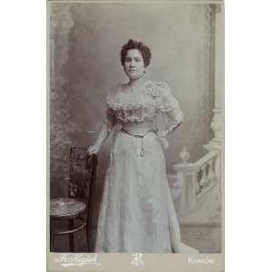 Kraków, Kryjak Fr. - Kobieta, ok. 1900.