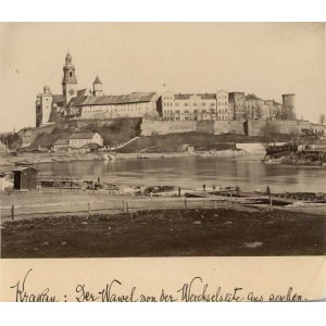 Kraków, Krieger I. - Schloss Wawel, ca. 1880.