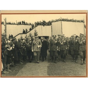 Kraków - Rewia Kawalerii na Błoniach, 6 X 1933 r.