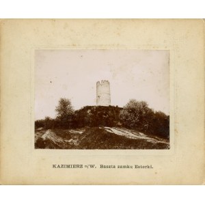 Kazimierz n/W. - The tower of Esterka castle, ca. 1900.