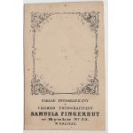 Kalisz, Fingerhut S. - Kobieta, ok. 1862.