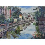 TERESA WALLIS-JONIAK (UR. 1926), Nad rzeką w dole, 2015