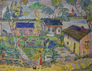HENRYK WÓJCIK(1920 - 2009), Egzotyka Sulejowa, 1955