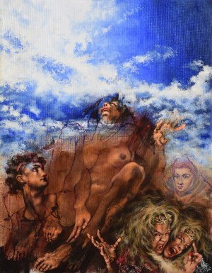ADAM NOWACKI (UR. 1967), Saintly Comedy, 2022
