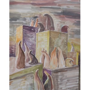 RYSZARD TOMCZYK (b. 1931), Untitled (Biomes), 1983