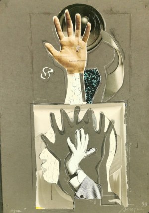 JÓZEF SZAJNA (1922-2008), Ręce, 1999