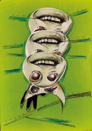 JÓZEF SZAJNA (UR. 1922), Równowaga, 1982