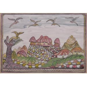 WŁADYSŁAWA IWAŃSKA (1927-2005), Chatki góralskie