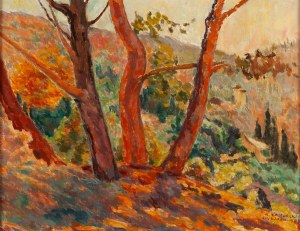 Kordian Józef Zamorski (1900 - 1983), Pejzaż, 1943
