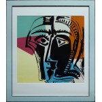Andy Warhol (1928-1987), Picasso's Head.