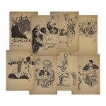 Gustaw Rogalski (1887-1939), Gorgona - kompletna teka 8 autolitografii, 1933